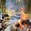 Veillée au coin du feu camp