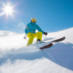 Ski neige colo hiver enfants ados