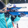 Initiation au biathlon à Bessans