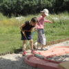 Activité mini-golf au centre de vacances