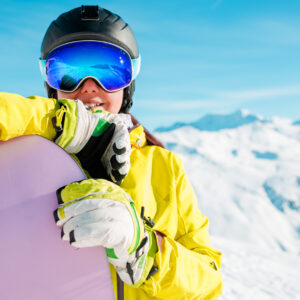 Une journée de rêve à la colo : snowboard, grand soleil et paysages à couper le souffle !