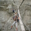 Séance Via Ferrata pour trouver la clé sur Fort Savoyard