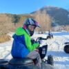 Séance de quad sur neige pour ados
