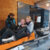 Activité luge sur rail pour ados en hiver