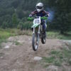 Un ado durant sa seance de motocross au centre de vacances Neige et Soleil