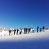 photo de groupe ski de piste séjour compétition