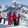 Photo de groupe en haut de Val Cenis