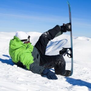 snowboard ados sur la neige colo niege et soleil