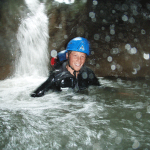 séjour de canyoning avec Neige et Soleil