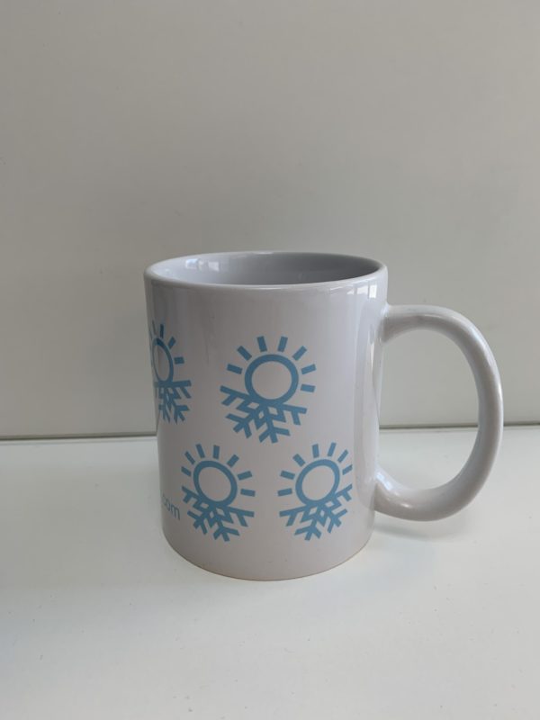 Mug Neige et Soleil (Petits logos)