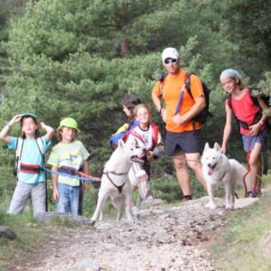 colo enfants été cani rando