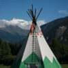 Nuit en tipi dans la Montagne