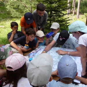 Promenade avec analyse d'une carte